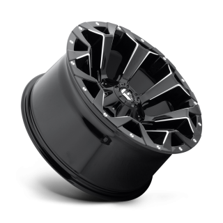 Felga aluminiowa D576 ASSAULT Gloss Black Milled FUEL - ujęcie 2