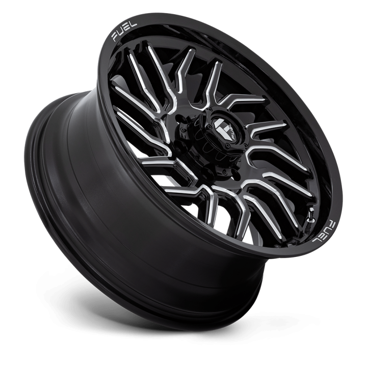 Felga aluminiowa D807 HURRICANE Gloss Black Milled FUEL - ujęcie 2