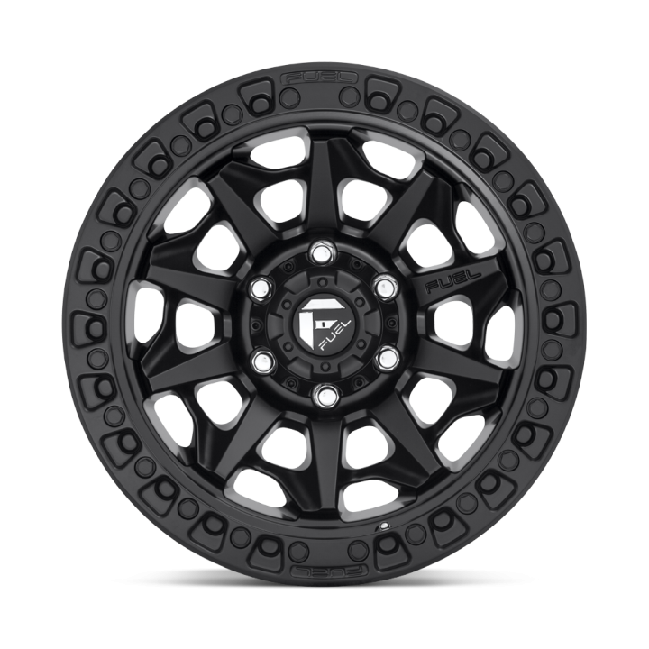 Felga aluminiowa D694 COVERT Matte Black FUEL - ujęcie 2