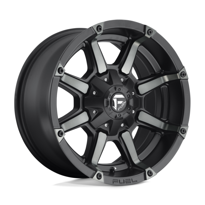 Felga aluminiowa D556 COUPLER Matte Black Double Dark Tint FUEL