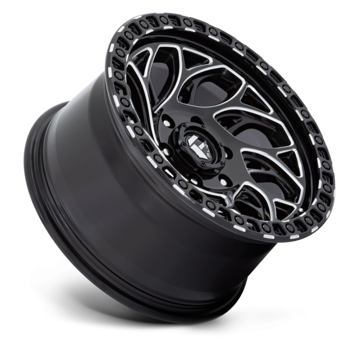 Felga aluminiowa D840 RUNNER OR Gloss Black Milled FUEL - ujęcie 2