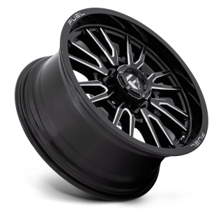 Felga aluminiowa D761 CLASH Gloss Black Milled FUEL - ujęcie 2