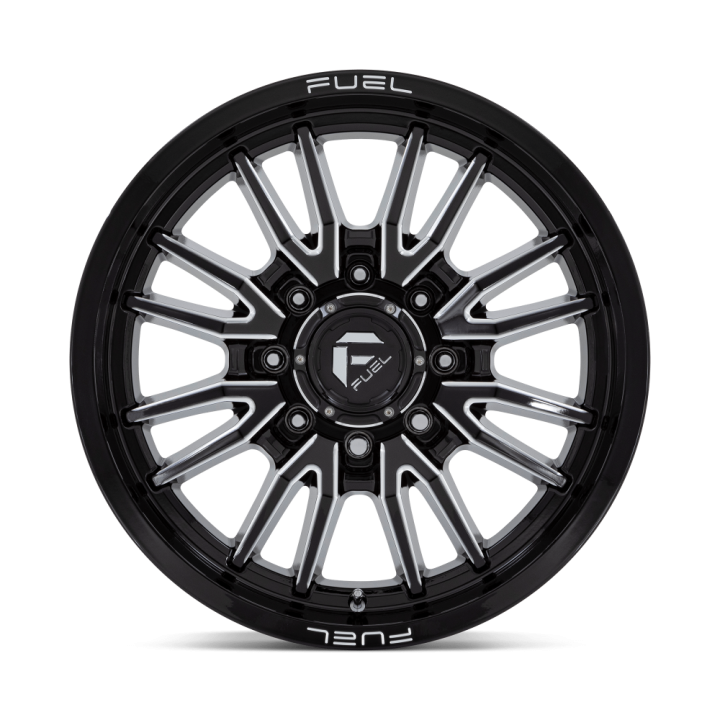Felga aluminiowa D761 CLASH Gloss Black Milled FUEL - ujęcie 3