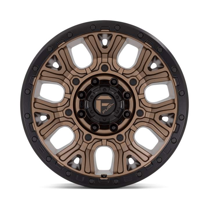 Felga aluminiowa D826 TRACTION Matte Bronze W/ Black Ring FUEL - ujęcie 2