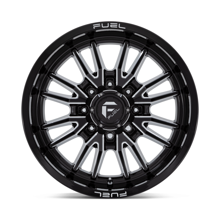 Felga aluminiowa D761 CLASH Gloss Black Milled FUEL - ujęcie 3