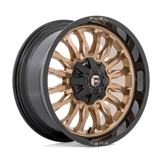 Felga aluminiowa D797 ARC Platinum Bronze W/ Black Lip FUEL
