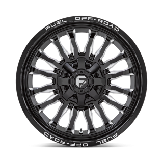 Felga aluminiowa D795 ARC Gloss Black Milled FUEL - ujęcie 2