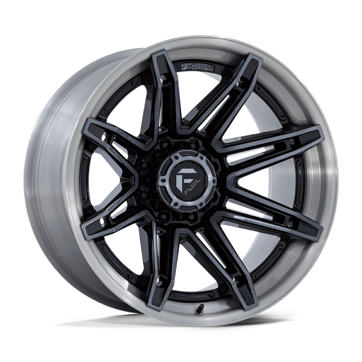 Felga aluminiowa FC401 BRAWL Gloss Black Brushed Dark Tint FUEL