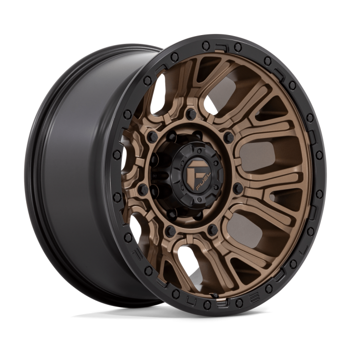 Felga aluminiowa D826 TRACTION Matte Bronze W/ Black Ring FUEL