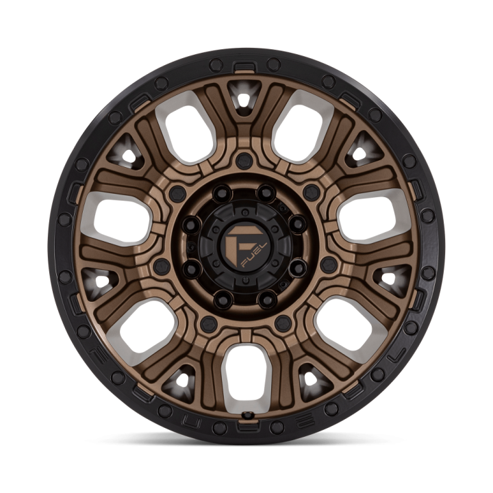 Felga aluminiowa D826 TRACTION Matte Bronze W/ Black Ring FUEL - ujęcie 2