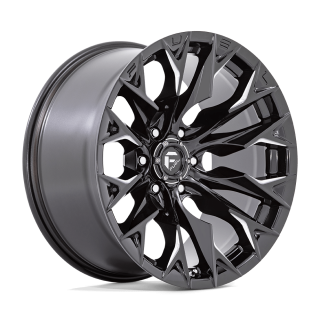 Felga aluminiowa D803 FLAME Gloss Black Milled FUEL