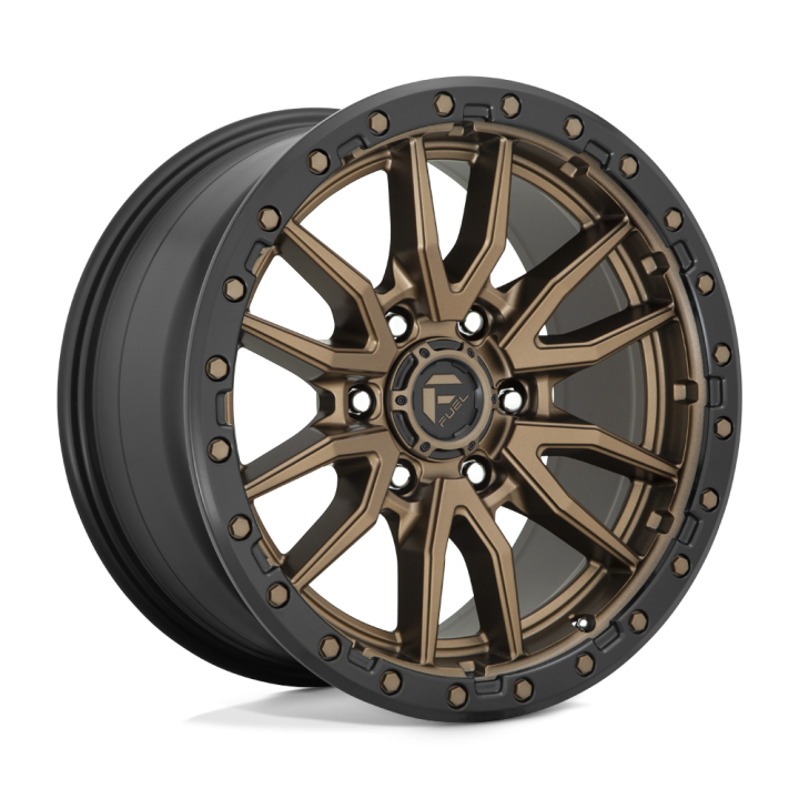 Felga aluminiowa D681 REBEL Matte Bronze Black Bead Ring FUEL