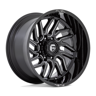 Felga aluminiowa D807 HURRICANE Gloss Black Milled FUEL