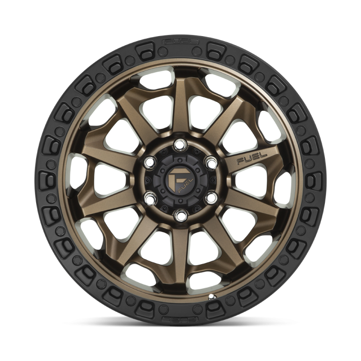 Felga aluminiowa D696 COVERT Matte Bronze Black Bead Ring FUEL - ujęcie 2