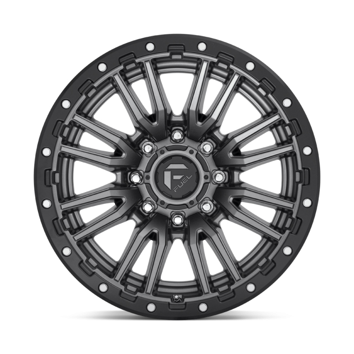 Felga aluminiowa D680 REBEL Matte Gun Metal Black Bead Ring FUEL - ujęcie 2