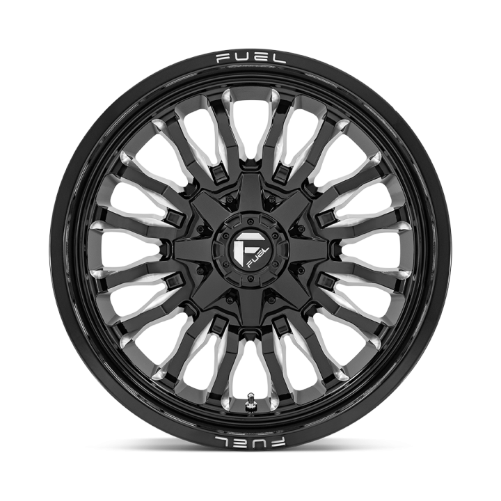 Felga aluminiowa D795 ARC Gloss Black Milled FUEL - ujęcie 2
