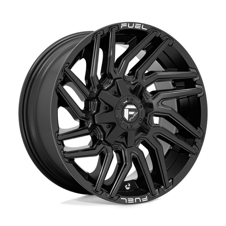 Felga aluminiowa D776 TYPHOON Gloss Black FUEL