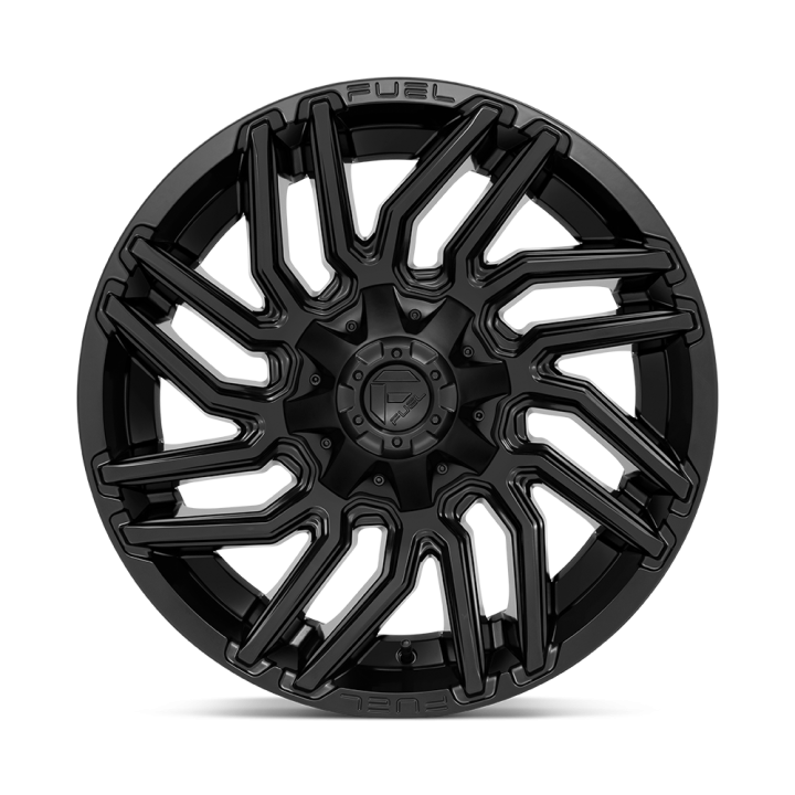 Felga aluminiowa D775 TYPHOON Matte Black FUEL - ujęcie 3