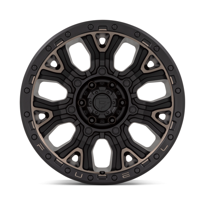 Felga aluminiowa D824 TRACTION Matte Black W/ Double Dark Tint FUEL - ujęcie 3