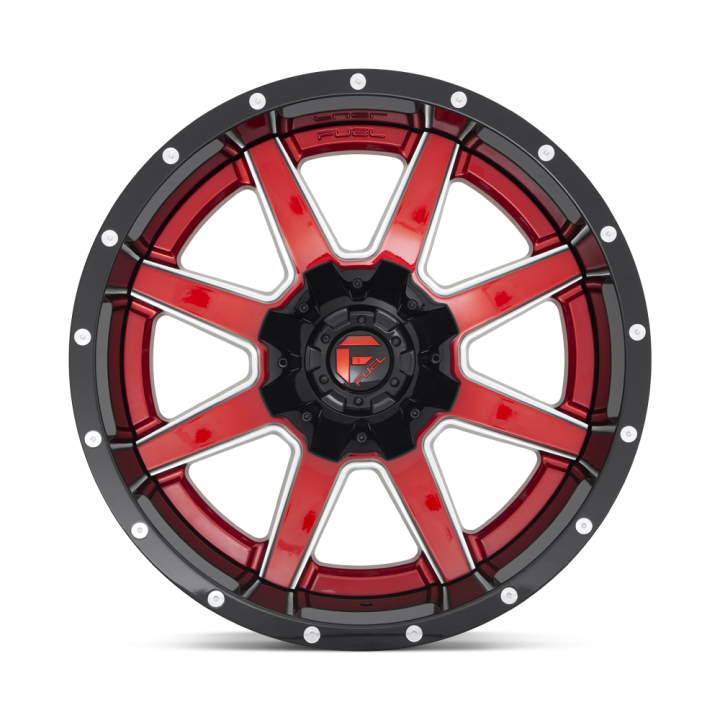 Felga aluminiowa D250 MAVERICK Gloss Red FUEL - ujęcie 3