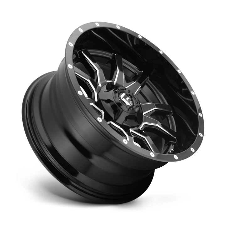Felga aluminiowa D627 VANDAL Gloss Black Milled FUEL - ujęcie 3
