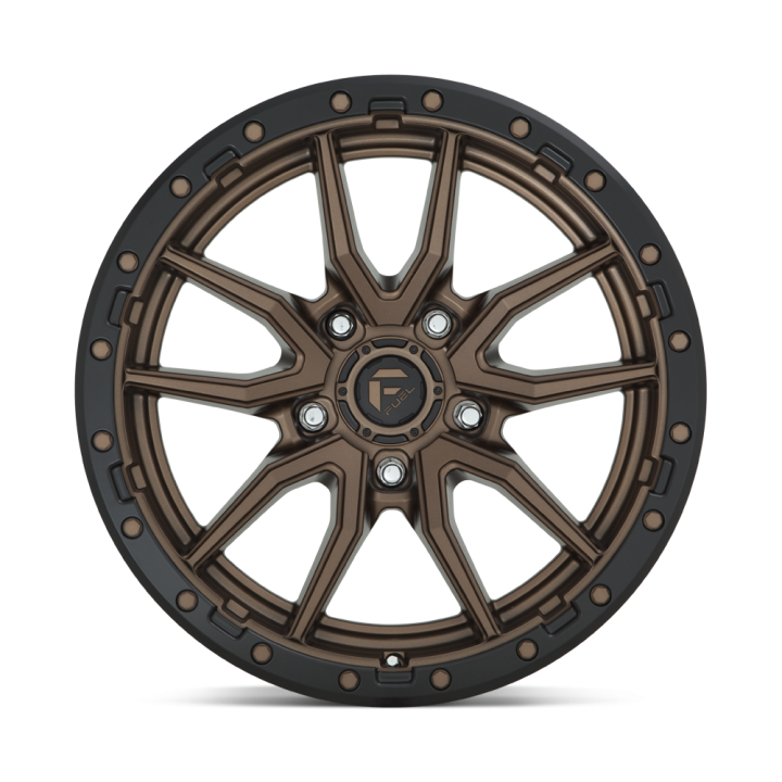 Felga aluminiowa D681 REBEL Matte Bronze Black Bead Ring FUEL - ujęcie 2