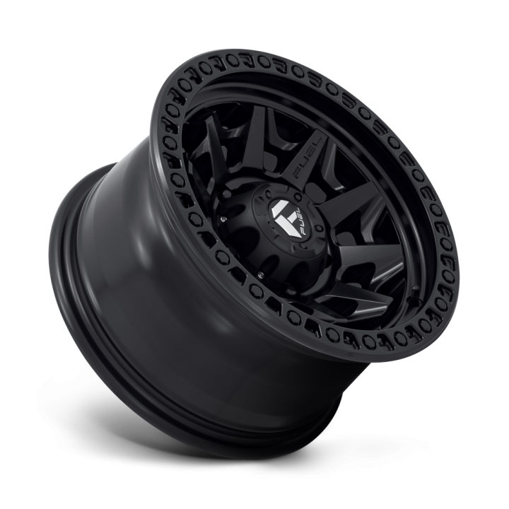 Felga aluminiowa D694 COVERT Matte Black FUEL - ujęcie 3