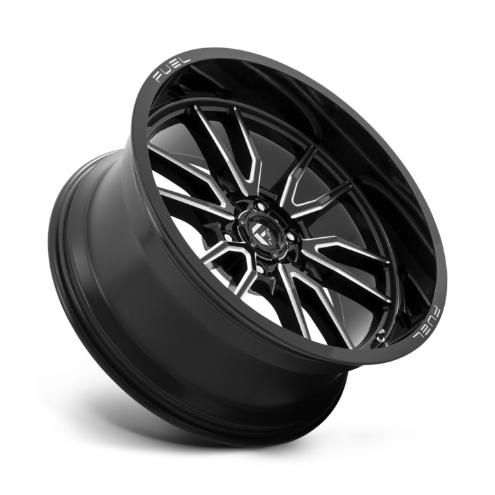 Felga aluminiowa D761 CLASH Gloss Black Milled FUEL - ujęcie 3