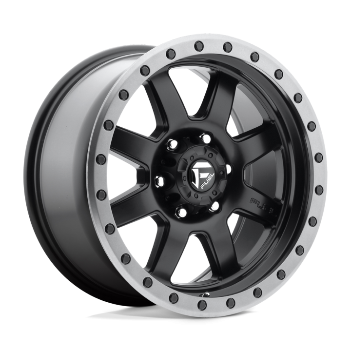 Felga aluminiowa D551 TROPHY Matte Black Gun Metal Ring FUEL