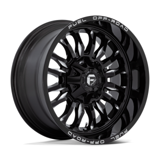 Felga aluminiowa D795 ARC Gloss Black Milled FUEL