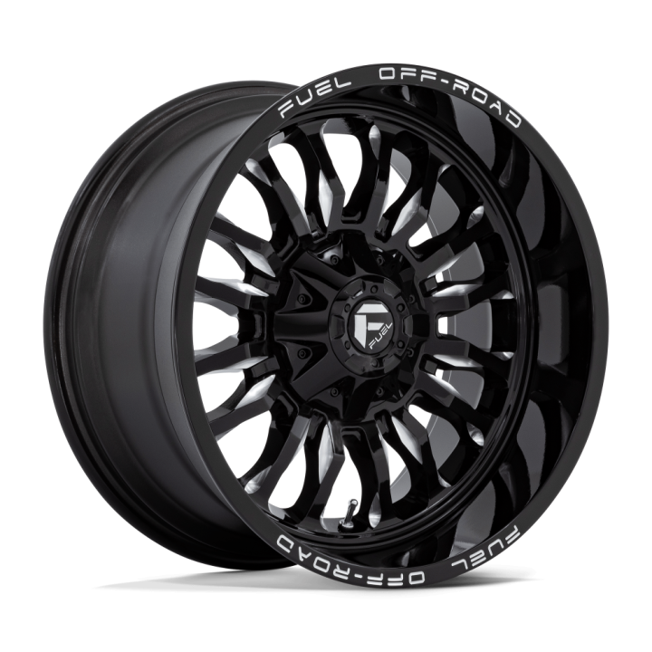 Felga aluminiowa D795 ARC Gloss Black Milled FUEL