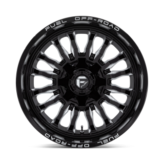 Felga aluminiowa D795 ARC Gloss Black Milled FUEL - ujęcie 2
