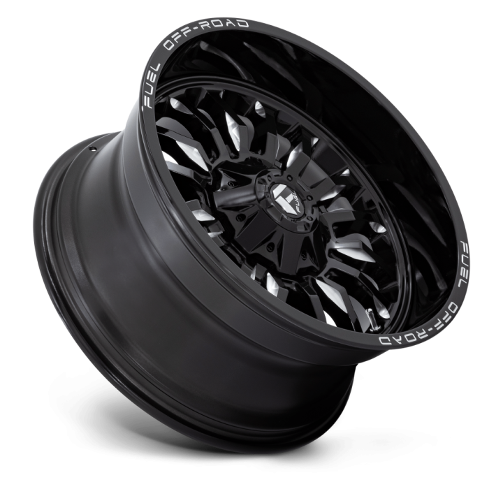 Felga aluminiowa D795 ARC Gloss Black Milled FUEL - ujęcie 3