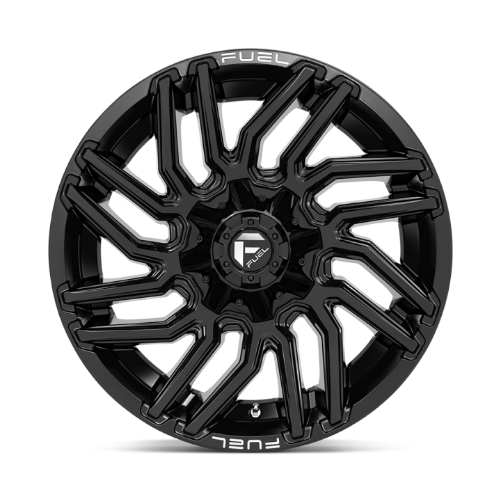 Felga aluminiowa D776 TYPHOON Gloss Black FUEL - ujęcie 3