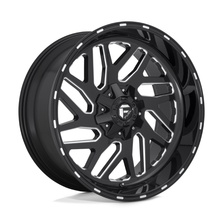 Felga aluminiowa D581 TRITON Gloss Black Milled FUEL