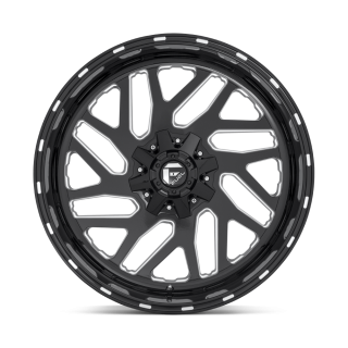 Felga aluminiowa D581 TRITON Gloss Black Milled FUEL - ujęcie 2