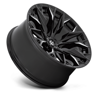 Felga aluminiowa D803 FLAME Gloss Black Milled FUEL - ujęcie 2