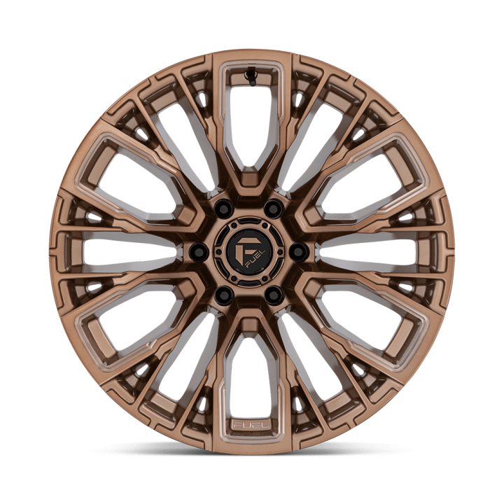Felga aluminiowa D850 REBAR Platinum Bronze Milled FUEL - ujęcie 2