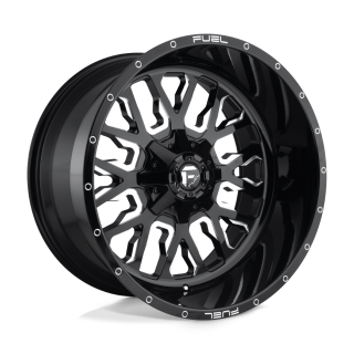 Felga aluminiowa D611 STROKE Gloss Black Milled FUEL