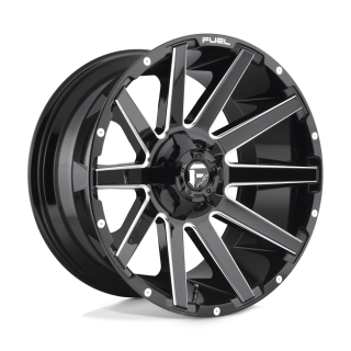 Felga aluminiowa D615 CONTRA Gloss Black Milled FUEL