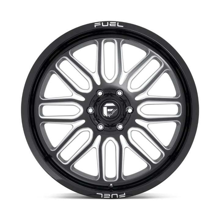 Felga aluminiowa D662 IGNITE Gloss Black Milled FUEL - ujęcie 2