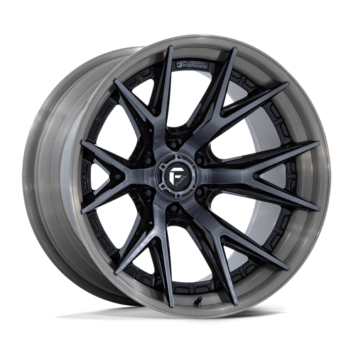 Felga aluminiowa FC402 CATALYST Gloss Black Brushed Dark Tint FUEL