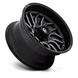 Felga aluminiowa D807 HURRICANE Gloss Black Milled FUEL - ujęcie 2