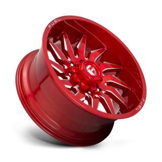 Felga aluminiowa D745 SABER Candy Red Milled FUEL - ujęcie 2