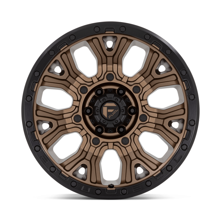 Felga aluminiowa D826 TRACTION Matte Bronze W/ Black Ring FUEL - ujęcie 3