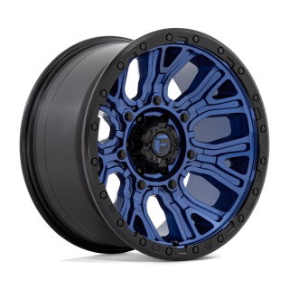 Felga aluminiowa D827 TRACTION Dark Blue W/ Black Ring FUEL