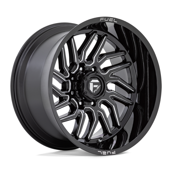 Felga aluminiowa D807 HURRICANE Gloss Black Milled FUEL