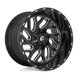 Felga aluminiowa D581 TRITON Gloss Black Milled FUEL
