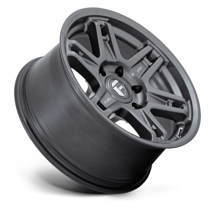 Felga aluminiowa D838 SLAYER Matte Gunmetal FUEL - ujęcie 3