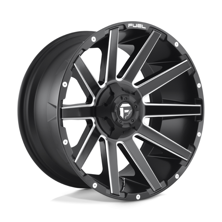 Felga aluminiowa D616 CONTRA Matte Black Milled FUEL